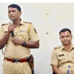 दर्पण दिनाचे औचित्य साधून भोकर पोलिस ठाण्याचे कर्तव्यदक्ष पोलिस निरीक्षक कुंभार साहेब यांच्या वतीने पत्रकारांचा सन्मान